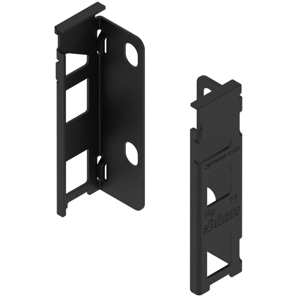 LEGRABOX pure BLUMOTION, ящик под мойку с центральной планкой 500мм, КАРБОН черный матовый