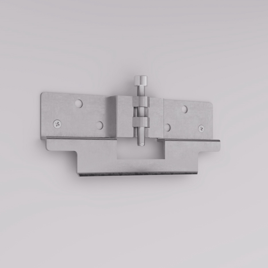 Крепление навесной системы настенных панелей с регулировкой малое